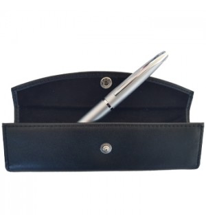 Esferográfica + Bolsa Cross ATX Cromado Fosco