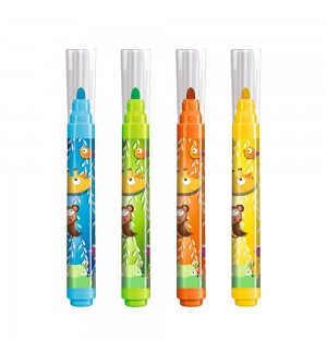 Marcador Feltro 012un Maped Jungle Fever Jumbo