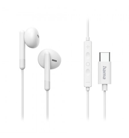Auriculares USB-C Classy Branco
