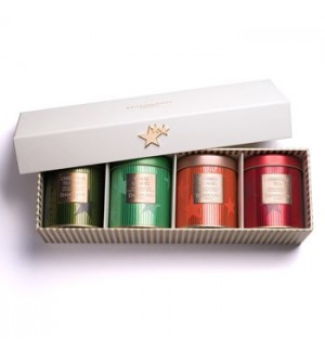 Caixa Coffret Chás 4 Sabores Latas Il Etait Une Fois Noel