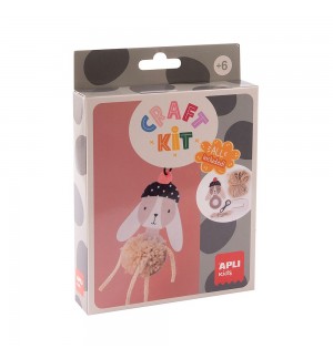 Kit Craft Porta-Chaves Coelho Apli Kids