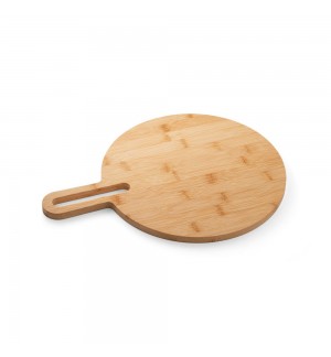 Tábua de Cozinha Redonda Bambu 408x310x12mm