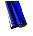 Papel Metalizado 1x3m Azul Rolo
