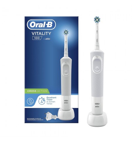 Escova de Dentes Oral-B Elétrica Vitality 100 Branco
