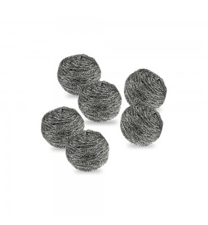 Esfregão Inox 40g Pack 6un