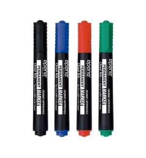Marcador Permanente Grosso Epene EP11-2002 2mm 4 Cores 4un