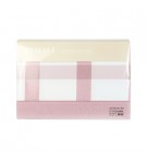 Jogo de Lençóis Solteiro Flanela Quadrados Rosa 1un