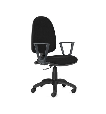 Cadeira Operativa Giratória com Braços Utila Preto