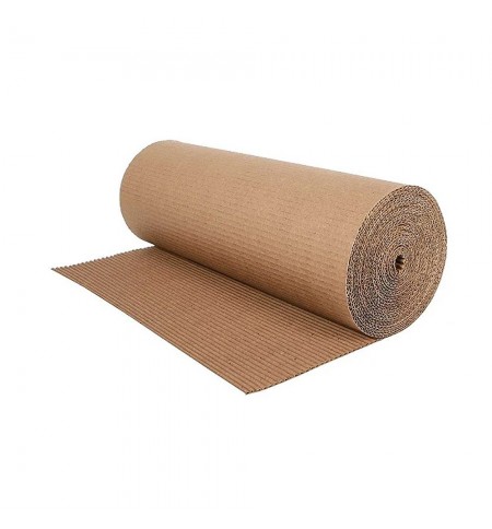 Cartão Proteção Canelado 100cmx60m Bobine Castanho