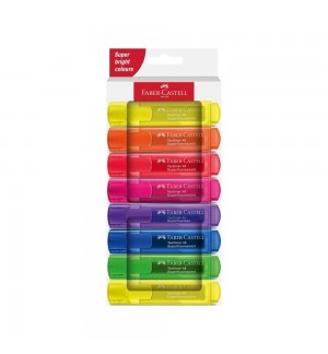 Marcador Fluorescente Faber-Castell Textliner 46 Sortido 8un