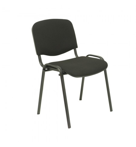 Cadeira de Visitante Iso Tecido Cor Preta