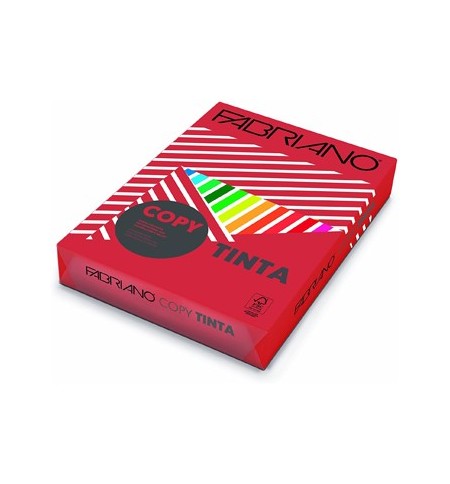 Papel Fotocopia Vermelho IntCopyTinta F605 A4 80gr 1x500Fls