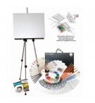 Conjunto Pinturas Complete Art Easel Studio Set 115un
