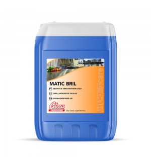 Secante e Abrilhantador Máquina Loiça Matic Bril Glow 10L