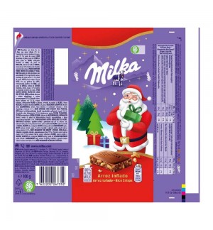 Tablete Chocolate Milka Arroz Tufado 100g