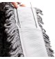 Mopa Comprida 100cm Microfibra Professional Cinza Recarga