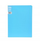 Pasta c/20 Bolsas 40 Páginas Catálogo Eagle Azul