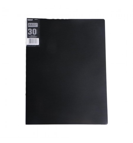 Pasta c/30 Bolsas 60 Páginas Catálogo Eagle A4 Preto