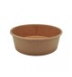 Saladeiras 500ml Cartão Redondo Ø150mm Cor Kraft 50un