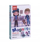 Jogo Educativo Magnético Apli Vestuário 40 Peças
