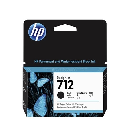 Tinteiro HP 712 Preto 3ED70A 38ml