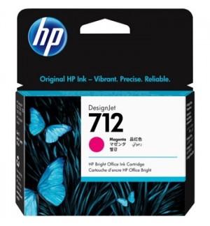 Tinteiro HP 712 Magenta 3ED68A 29ml
