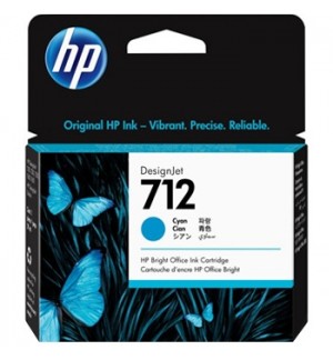 Tinteiro HP 712 Azul 3ED67A 29ml