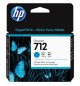 Tinteiro HP 712 Cyan 3ED67A 29ml