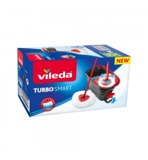 Balde com Pedal e Esfregona Vileda Turbo Smart