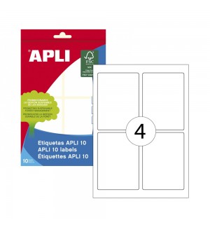 Etiquetas 050x70mm 10Fls 01657 Apli 40un