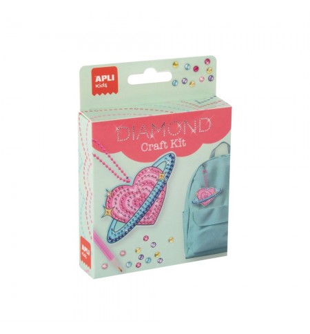 Kit Craft Adereço Planeta Coração Apli Kids