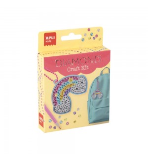 Kit Craft Adereço Diamond Arco-Íris Apli Kids