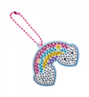 Kit Craft Adereço Diamond Arco-Íris Apli Kids