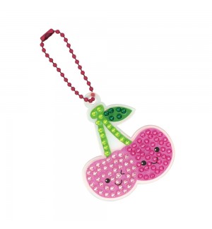 Kit Craft Adereço Diamond Cereja Apli Kids