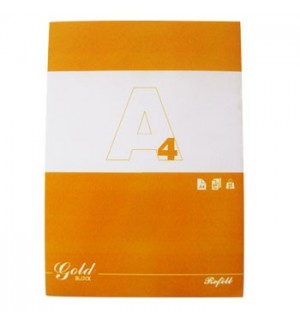 Recarga Papel A4 Liso 60g 4 Furos 80 Folhas