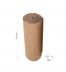 Cartão Proteção Canelado 100cmx10m Bobine Castanho