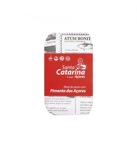 Filete Atum Santa Catarina c/Pimenta Açores 120g
