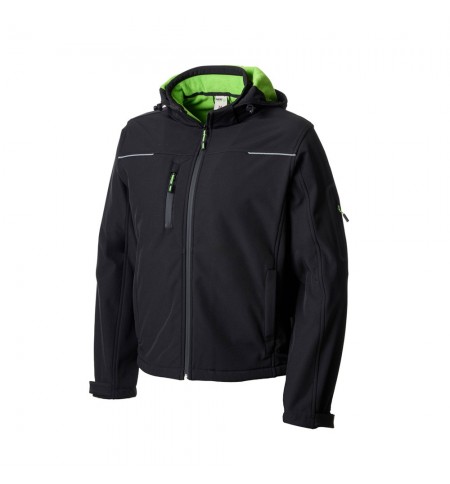 Casaco Soft Shell NERI NEW LUCERNA Capuz M Preto