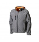 Casaco Soft Shell Impermeável Capuz M NERI NEW LUCERNA Cinza