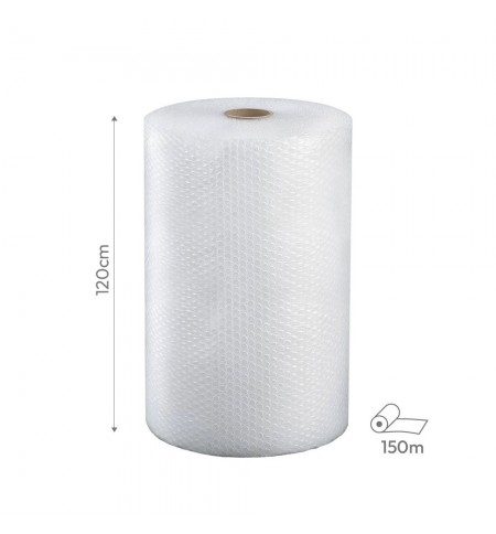 Plástico Proteção com Bolhas de Ar 120cmx150m Rolo
