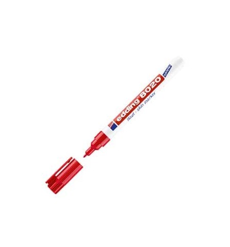 Marcador Para Pele Edding 8020 Skin Marker 1mm Vermelho 1un