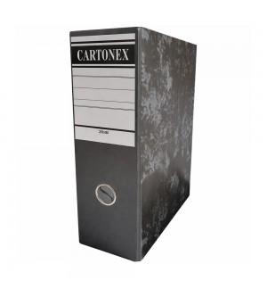 Pasta Arq. A5 (Alto) L/80mm 250x220 Marmoreado Preto