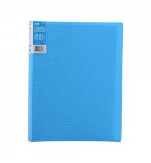 Pasta c/40 Bolsas 80 Páginas Catálogo Eagle Azul