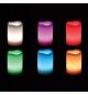 Vela Cera Real Leds RGB com Controlo Remoto