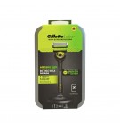 Máquina Manual Gillette Labs Neon Estojo Viagem + 2 Recargas