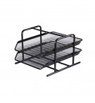 Tabuleiro Secretária 2 Gavetas Rede Preto