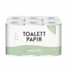 Papel Higiénico Doméstico 18mts 3Fls 45g Softness 12 Rolos