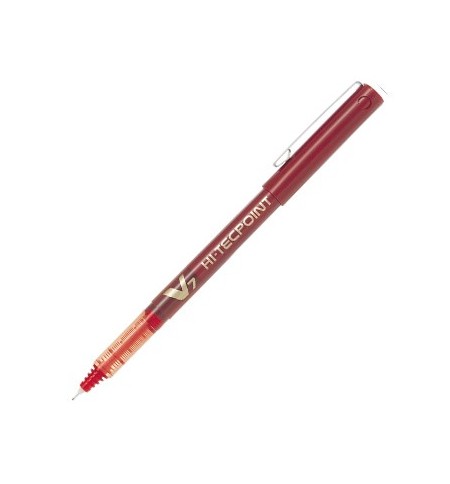 Marcador Roller Pilot V7 0,7mm Vermelho 1un