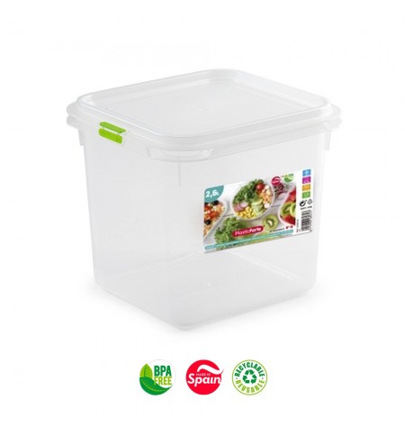 Caixa Hermética Hotelaria Frost Nº10 2,6L Transparente