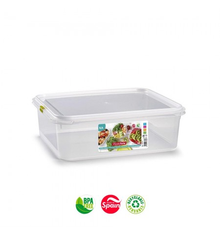 Caixa Hermética Hotelaria Frost Nº7 6,5L Transparente